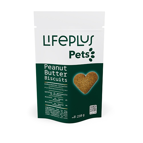 Lifeplus Pets Peanut Butter Biscuits Produktbild